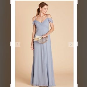 Birdy Grey Spence - dry cleaned - no alterations - Convertible Dress- Dusty Blue